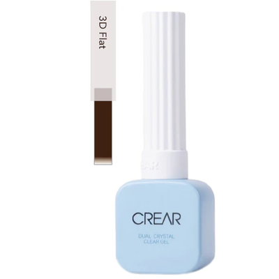 Crear Dual Crystal Clear Gel Wide brush | Crear