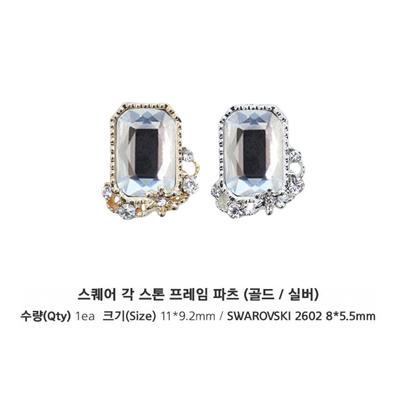Make.N Crystal Bouquet Swarovski Frame Parts set | Make.N