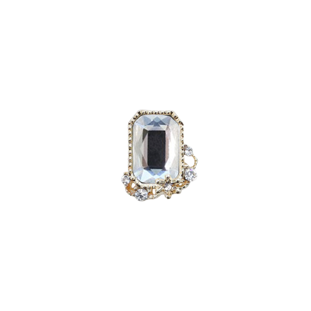 Make.N Crystal Bouquet Swarovski Frame Parts set Square Frame set (08-4Gold) | Make.N