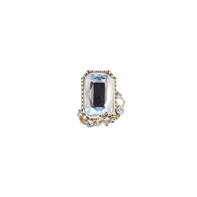 Make.N Crystal Bouquet Swarovski Frame Parts set Square Frame set (08-4Gold) | Make.N