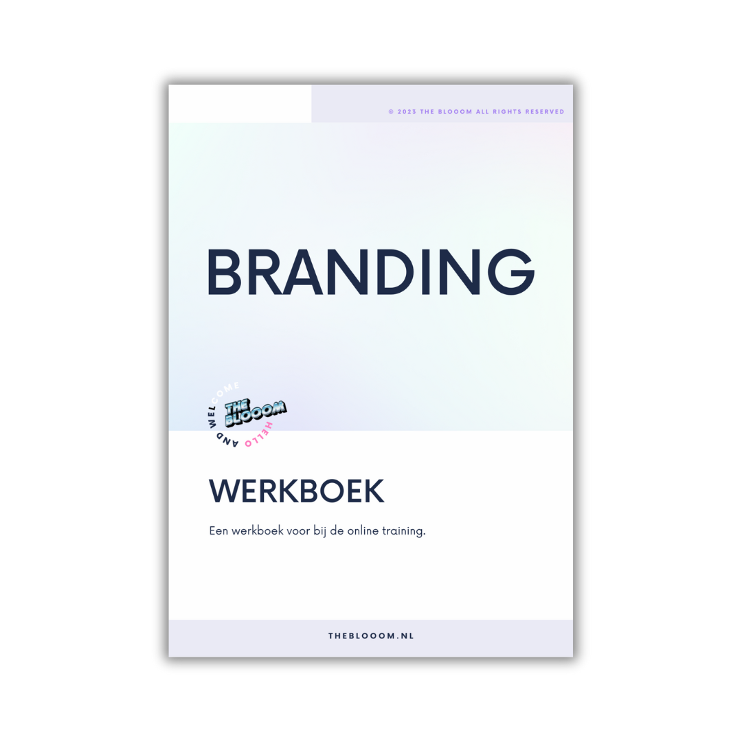 Werkboek Branding