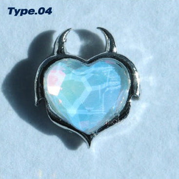 Make.N My Universe Parts 91.4 Moon and Star Nail Charm | Make.N