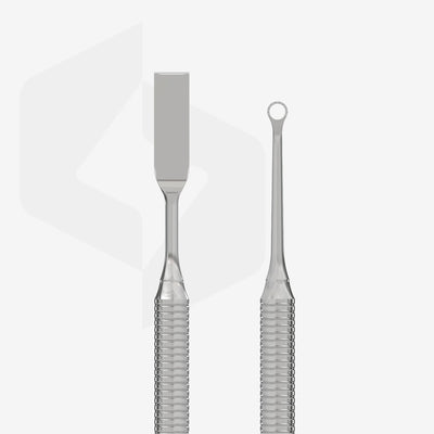 EXPERT 51 TYPE 1 Manicure pusher (straight flat and loop pusher) | Staleks
