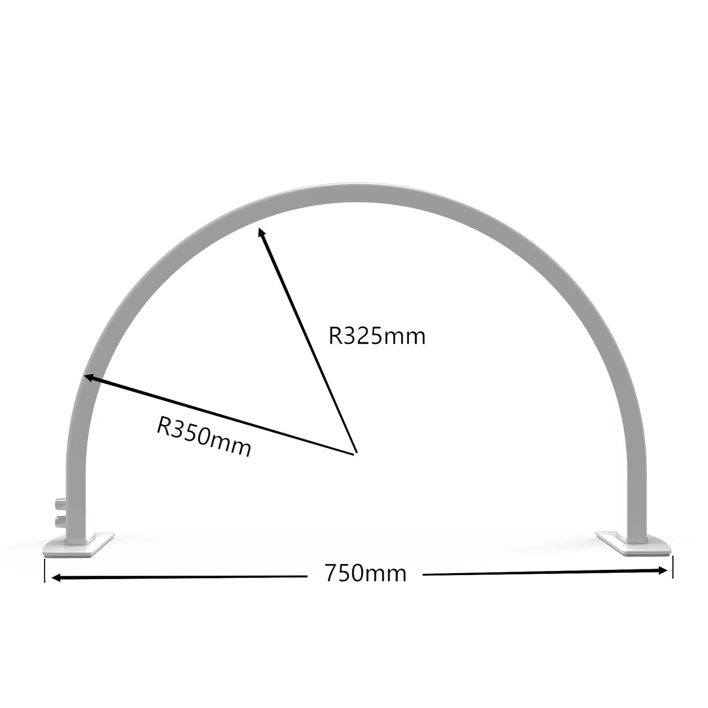 ND-13 Half moon upgraded tafel lamp | Colortone