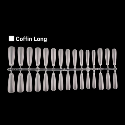 RIPOSO Just 10 Tip Matte Coffin slim Long 300 pcs | Risposo