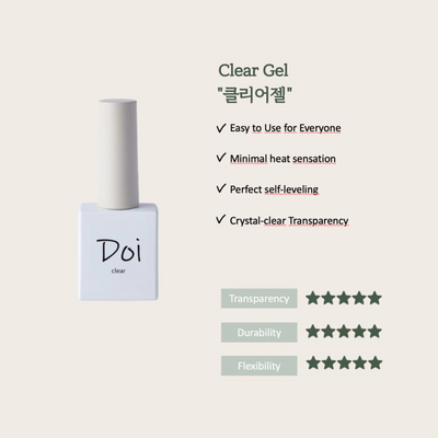 Nailbayo DOI Clear Gel | Nailbayo