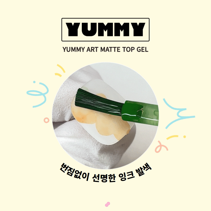 Yummy Matte Top Gel | Yogo