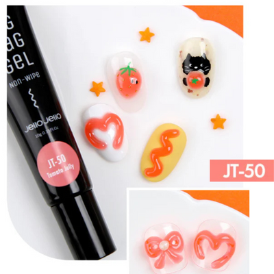 Zig zag 3D gel (No wipe) JT-50 Tomato Jello | Jello jello