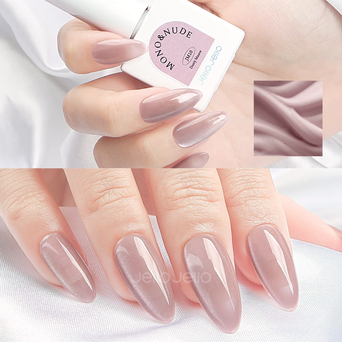 JELLO JELLO JM-10 Dusty Mauve | Mauve Cat-Eye Gel – The BLOOOM