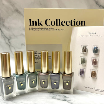 RIPOSO Metal Ink Collection 6pcs | Riposo