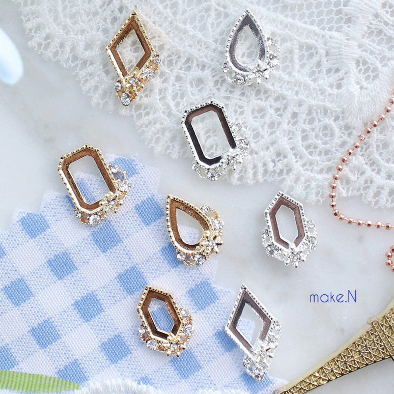 Make.N Crystal Bouquet Swarovski Frame Parts set | Make.N