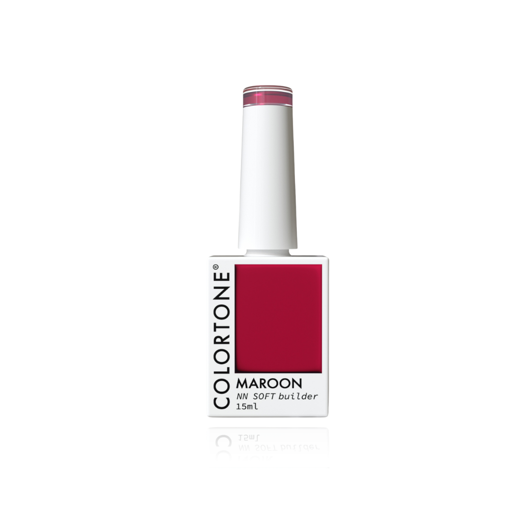 Maroon - NN SOFT builder 15ml flesje | Colortone