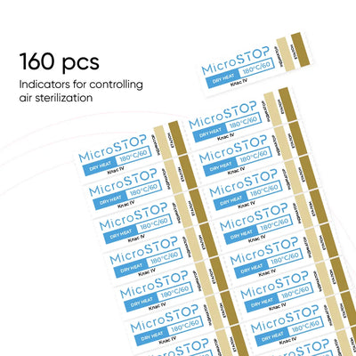 MicroSTOP PRO Sterilisatiezakjes met (sticker) indicator - 100 pcs | MicroSTOP