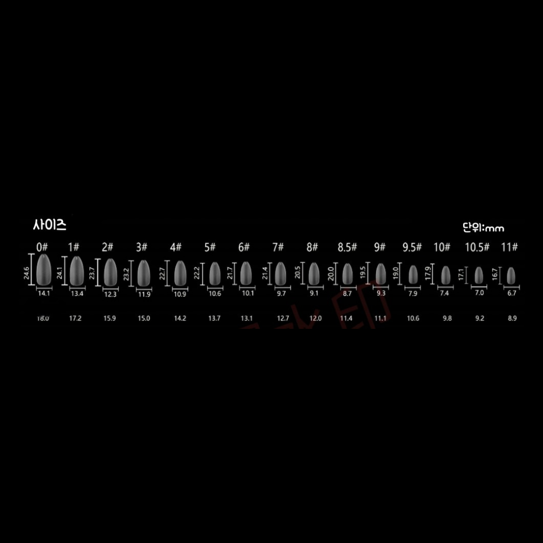 RIPOSO Just 10 Tip Matte Almond medium 300 pcs | Risposo