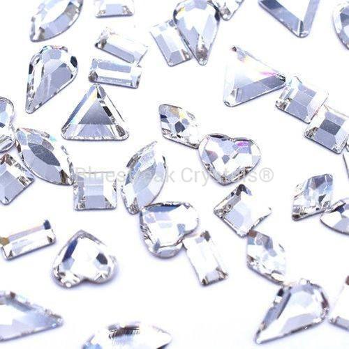 Preciosa Flatback Crystals Mix Shapes Crystal