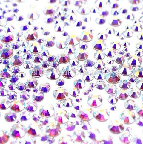 Preciosa Flatback Crystals Mix Size Crystal AB