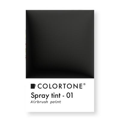 Spray tint - 01 - Zwart