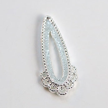 Make.N Corner Lace Swarovski Frame Parts Gold en Silver Sunflower Stone Frame set (08-4Silver) | Make.N