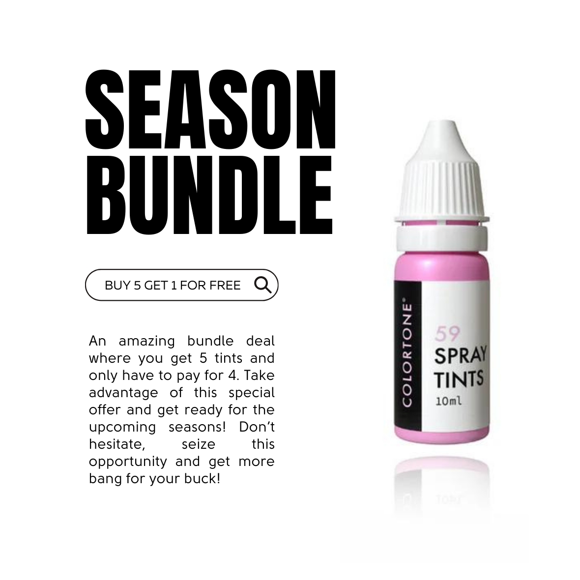 Season SPRAY TINTS Bundle | Colortone