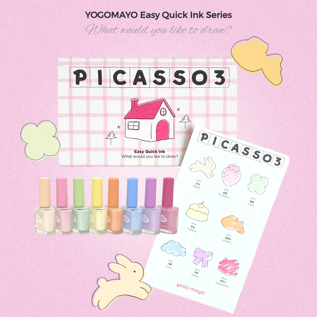 MAYO Picasso Ink Pastel Set (8 stuks) | Mayo