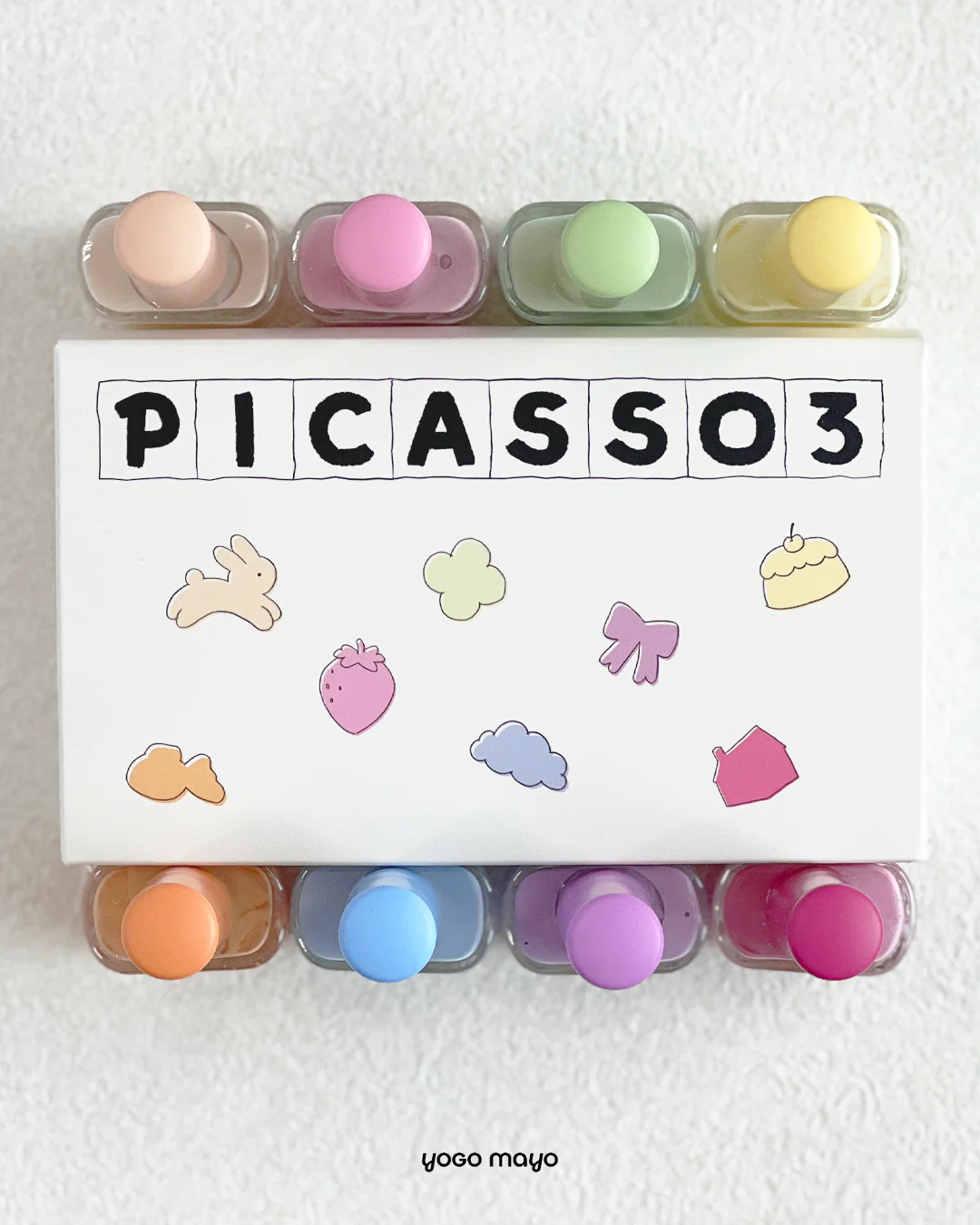 MAYO Picasso Ink Pastel Set (8 stuks) | Mayo