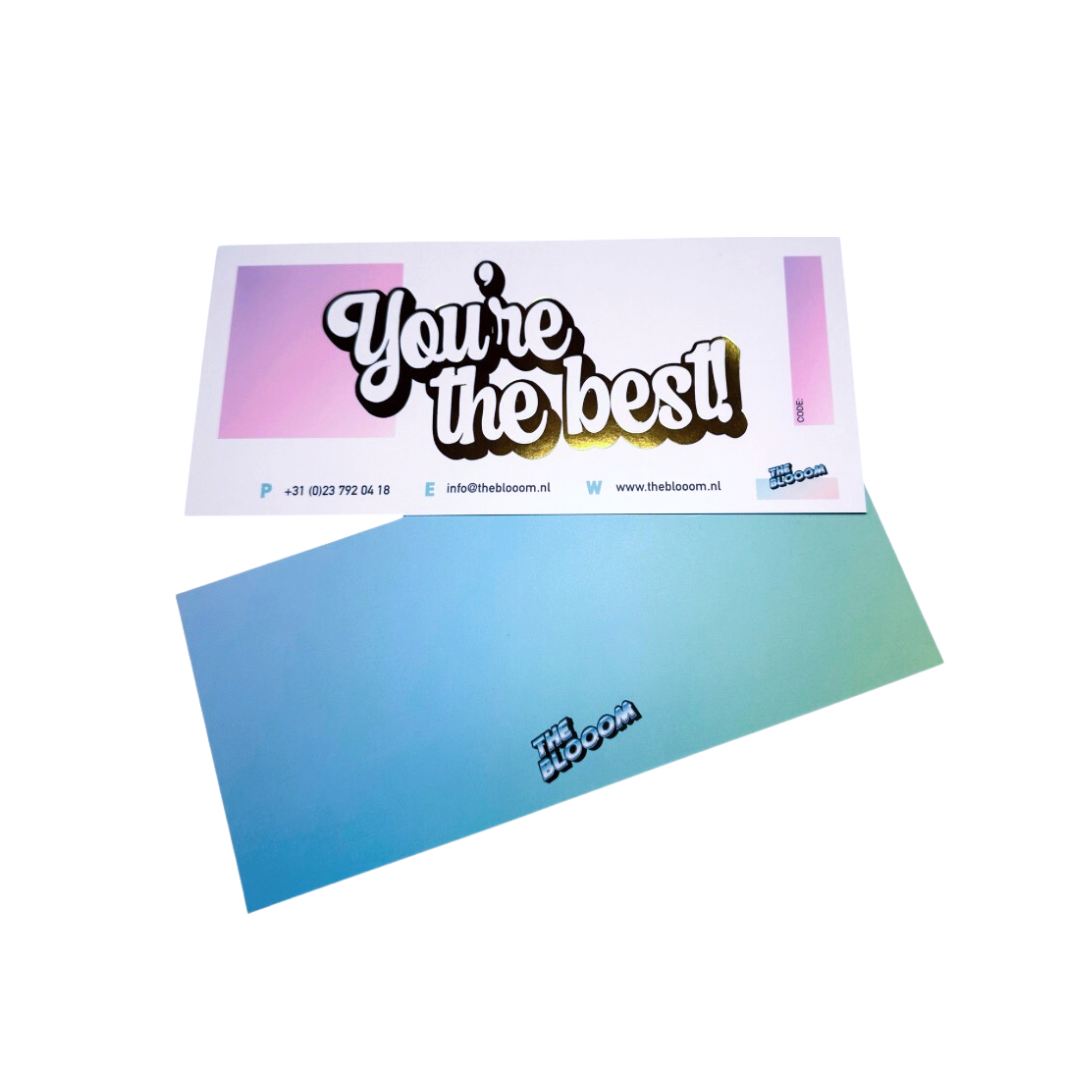 Physical gift card | The BLOOOM