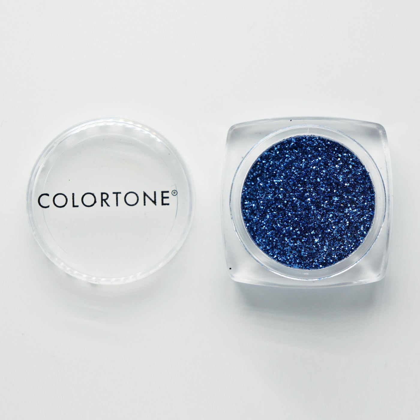 Drive Me Navy Ombre Glitter - Blauw
