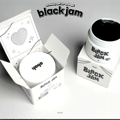 YOGO Black Jam 3D Black Clay - Embossing Gel | Yogo