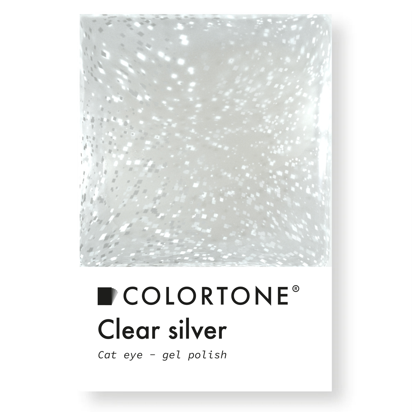 Clear Silver - Cat eye 01