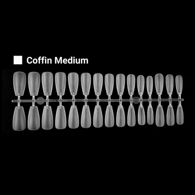 RIPOSO Just 10 Tip Matte Coffin medium 300 pcs | Risposo