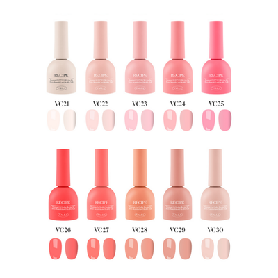 VALLA Solid gel Coral Pink collection | Valla