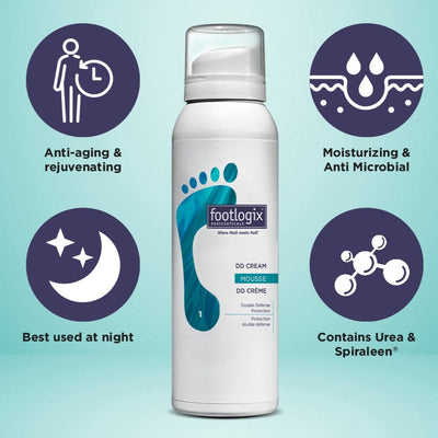 DD Cream Mousse Formula - 125 ml | Footlogix