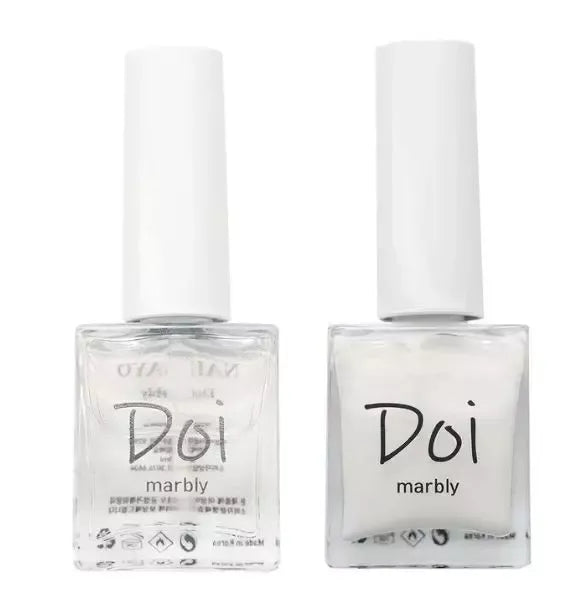 Nailbayo DOI Marbly Duo set | Nailbayo