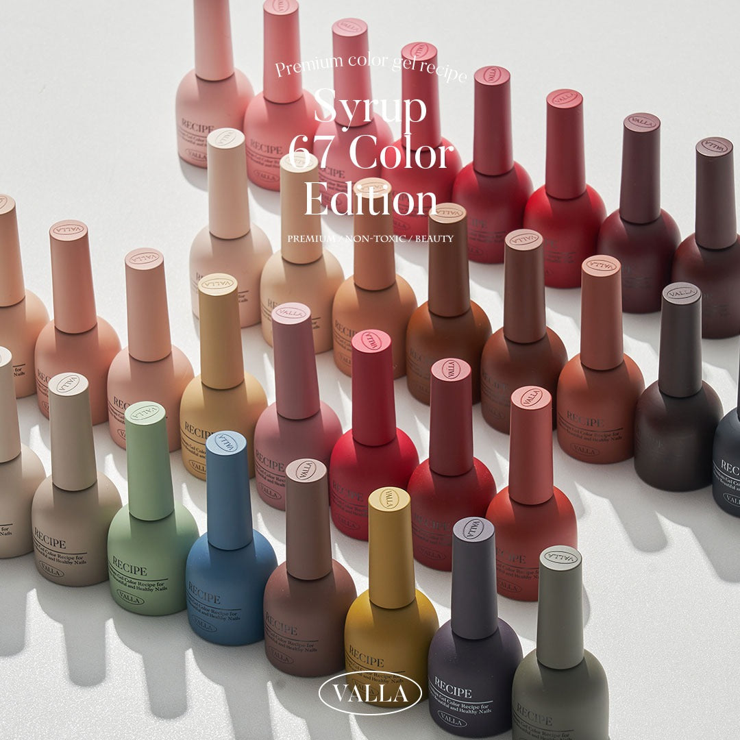 VALLA Syrup 67 Color Edition 67pcs set | Valla