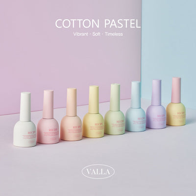 VALLA Cotton Pastel Collection 8pcs | Valla