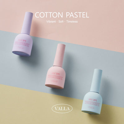 VALLA Cotton Pastel Collection 8pcs | Valla