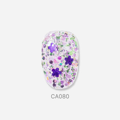 Flower Cakegel Series 1 Glitter (5 kleuren - CA76-80) | Mithmillo