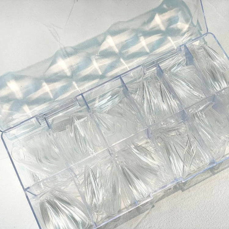 RIPOSO Just 10 Tip Stiletto Clear 504 pcs | Risposo