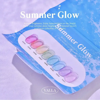 VALLA Summer glow Collection 8 pcs set | Valla