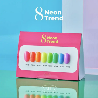 VALLA Neon Trend Collection 8pcs | Valla