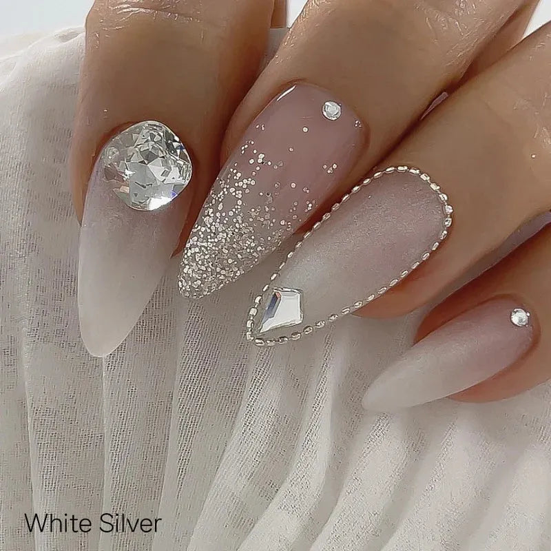 Nudi Glitter Gel Silver Nailbayo DOI | Nailbayo