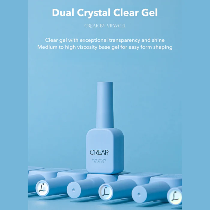 Crear Dual Crystal Clear Gel - Liner brush | Crear