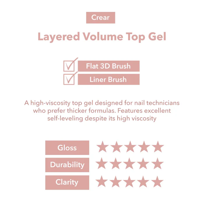 Crear Layered Volume Top (liner Brush) | Crear