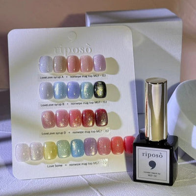 RIPOSO Non-wipe Cat eye Top Coat | Riposo
