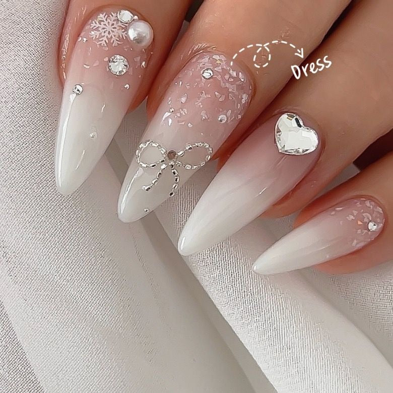 Glitter Gel Dress Nailbayo DOI | Nailbayo