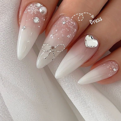 Glitter Gel Dress Nailbayo DOI | Nailbayo