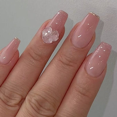 Nudi Gel Blush Pink Nailbayo DOI | Nailbayo