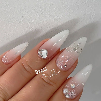 Glitter Gel Dress Nailbayo DOI | Nailbayo