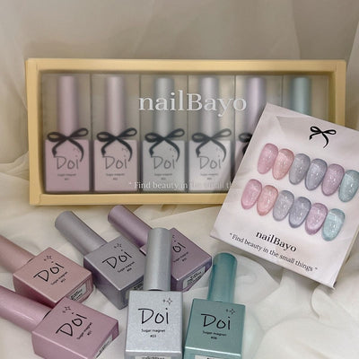 NAILBAYO DOI Sugar Magnet Collection 6pcs/set | Nailbayo