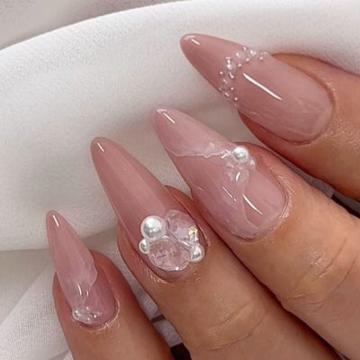 Nudi Gel Blush Pink Nailbayo DOI | Nailbayo
